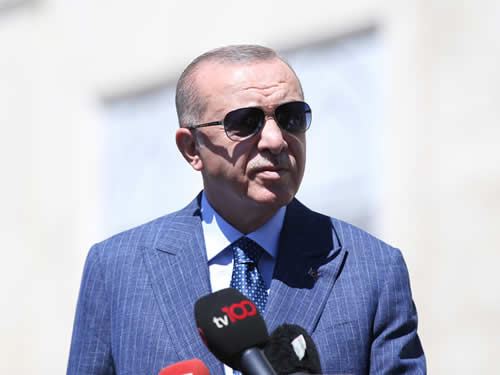Erdoğan, “Filistin halkının yanındayız” (GÖRÜNTÜLÜ HABER)