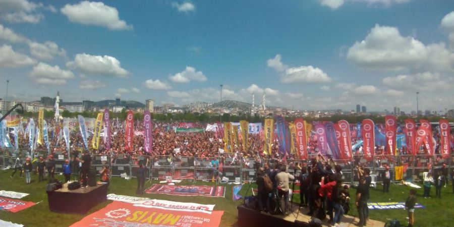 1 Mayıs Kutlamalarına Gezi Davası Damga Vurdu