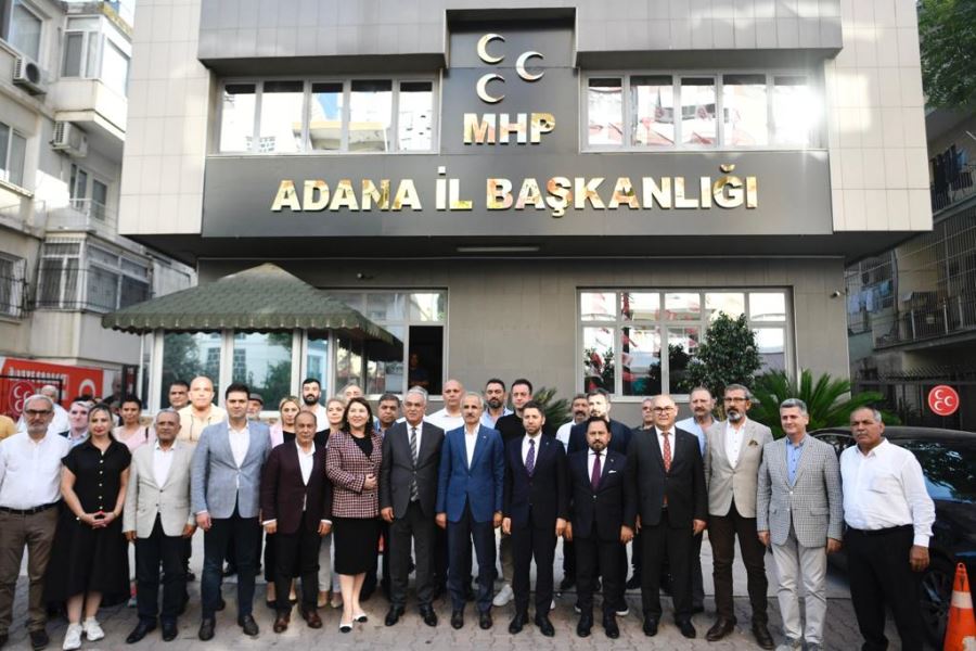 Bakan Uraloğlu’ndan MHP İl Başkanı Kanlı’ya ziyaret…