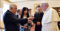 Papa, Filistin Devlet Başkanı Abbasla görüştü