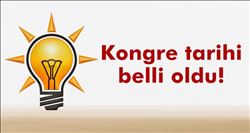 AKP Eylül´de  Büyük  Kongre´yi Topluyor