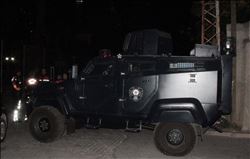 Emniyetin arka sokağına  patlayıcı atıldı