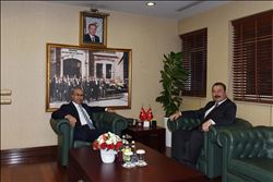 ADANA EMNİYET MÜDÜRÜNDEN VALİYE ZİYARET