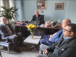 ÇGC YÖNETİMİ KURULU GAZETEMİZİ ZİYARET  ETTİ