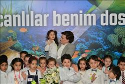 BAKAN SARI “ANKARA´DA BİLİNÇLİ ÇEVRE GÖNÜLLÜLERİ YETİŞİYOR PROJESİ EĞİTİM PROGRAMI”NA KATILDI