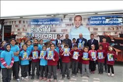 GEZİCİ KÜTÜPHANE KARAİSALI´DA