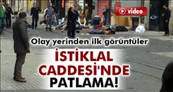      İSTANBUL İSTİKLAL CADDESİNDE PATLAMA: 2 ÖLÜ 6 YARALI