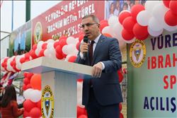 YÜREĞİR METİN TÜREL SPOR TESİSLERİ AÇILIDI