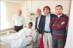 YAPAY DAMARLA HASTA HAYATA TUTUNDU