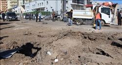 POLİSLERİMİZİN ŞEHİT OLDUĞU PATLAMADA BİR METRE DERİNLİĞİNDE ÇUKUR