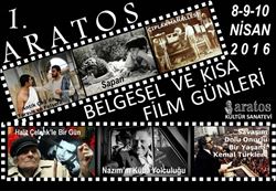 ARATOS BELGESEL VE KISA FİLM GÜNLERİ BAŞLIYOR