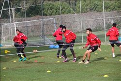 Kaplan, sıkı çalışıyor