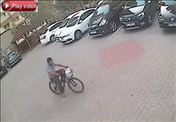  Bisiklet hırsızı polisten kaçamadı