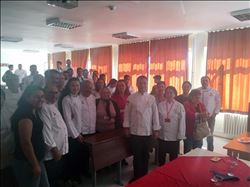 Adanalı aşçılardan Mersin´li aşçı adaylarına eğitim