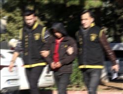  MOTOSİKLETLİ KAPKAÇÇI ADLİYEYE SEVK EDİLDİ 