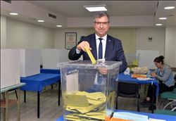 ZMO Adana Şube Başkanı Semih Karademir güven tazeledi. 