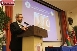 Ünüvar, Haydar Aliyev´i anma töreninde konuştu