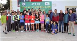 ATDSK kortlarında 12 yaş milli takımı belirlendi  