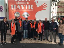 SEYHAN SOROPTİMİST KULÜBÜ´NDEN KADINA ŞİDDETE HAYIR