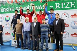 BÜYÜK ERKEKLER GREKOROMEN GÜREŞ TÜRKİYE ŞAMPİYONASI SONA ERDİ   