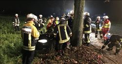 Almanya´da tren kazası