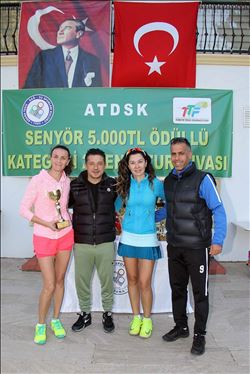 ATDSK´de senyör tenişcilerin turnuvası