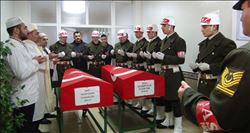 El-Bab´daki şehitlerimiz memleketlerine uğurlandı