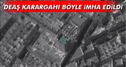 DEAŞ HEDEFLERİNE HAVADAN YOĞUN ATEŞ