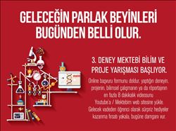 III. Deney Mektebi Bilim ve Proje Yarışması Başlıyor