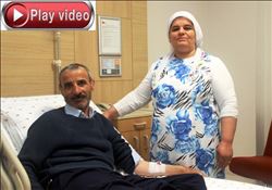 Metal yemek borusuyla hayata tutundu  