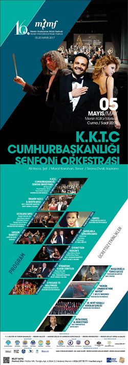 16. Mersin Uluslararası Müzik Festivali 5 Mayıs´ta Başlıyor