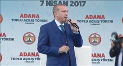 CUMHURBAŞKANI ERDOĞAN ADANA´DA HALKA HİTAP ETTİ