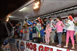 Balık avı kampı eğlenceye dönüştü