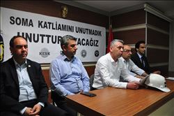 Kuzu:"Soma´yı unutmadık unutturmayacağız"