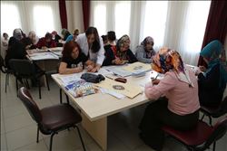 Yüreğirli kadınlara el sanatları kursu