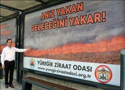 Yüreğir Ziraat Odası:"Anız gübreye dönüştürülmeli"