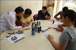 YÜREĞİR´DE AHŞAP YAKMA KURSU AÇILDI