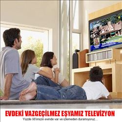  HABERLERİ EN ÇOK TELEVİZYONDAN TAKİP EDİYORUZ