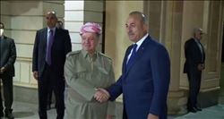 Çavuşoğlu Barzani ile görüştü