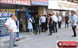 GÜVENLİKÇİ OLMAK İÇİN SIRAYA GİRDİLER