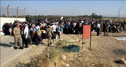 SURİYE SINIRINDA BAYRAM İZDİHAMI