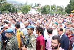 ADANA ŞEHİTLERİNİ UĞURLADI