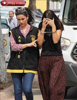 Hamile kadın "hasta" numarasıyla gasp yaptı