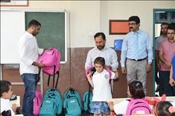 1. sınıf öğrencilerine çanta desteği Sarıçam Belediyesi´nden  