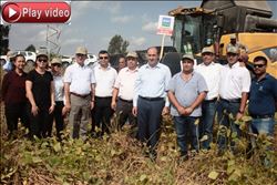 Adana´da soya hasadı başladı