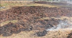 Topraktan duman çıkıyor  