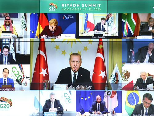 Erdoğan G-20 liderler zirvesinde konuştu