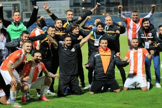 Adanaspor penaltılar sonucu kupada tur atladı