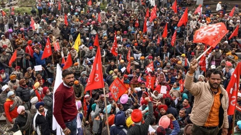 Hindistan’da büyük grev
