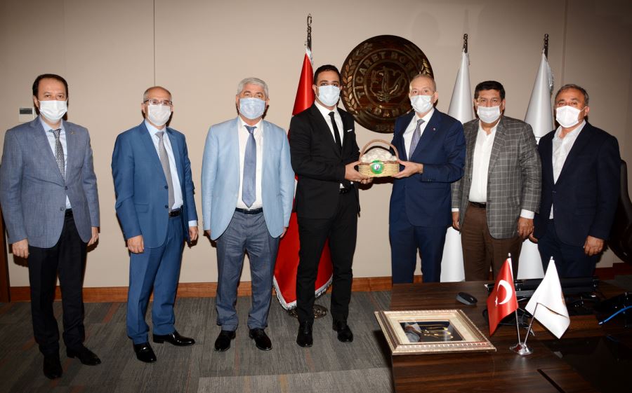 Adana Vergi Dairesi Başkanı Ümit Güner’den ATB Yönetimine ziyaret